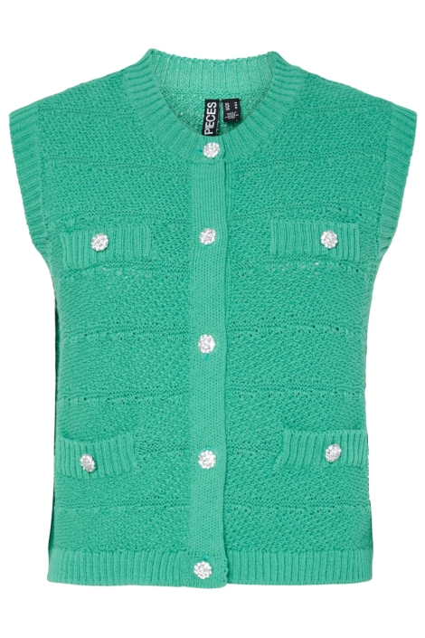 Pieces pcjena sl o-neck knit vest bc